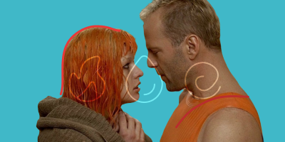 English with the Fifth Element movie